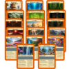 Sammelkarten-Set "Orte & Welten" (17 Karten)